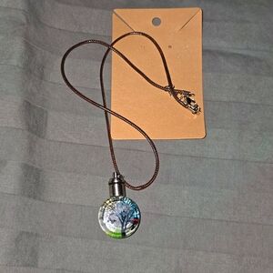 Glass Charm Necklace